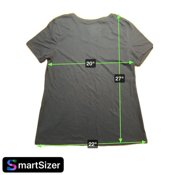 Coastal Carolina "Chants Up" V-Neck T-Shirt Black Cotton‎ Short Sleeve Size L - Picture 3 of 3